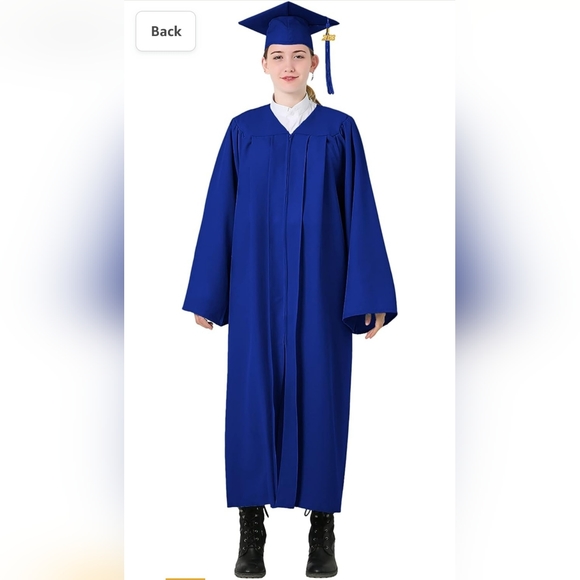 💥SOLD💥Graduation Gown Cap Set For Adults NEW - Picture 2 of 10